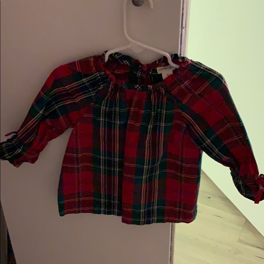 Crew cuts Christmas top